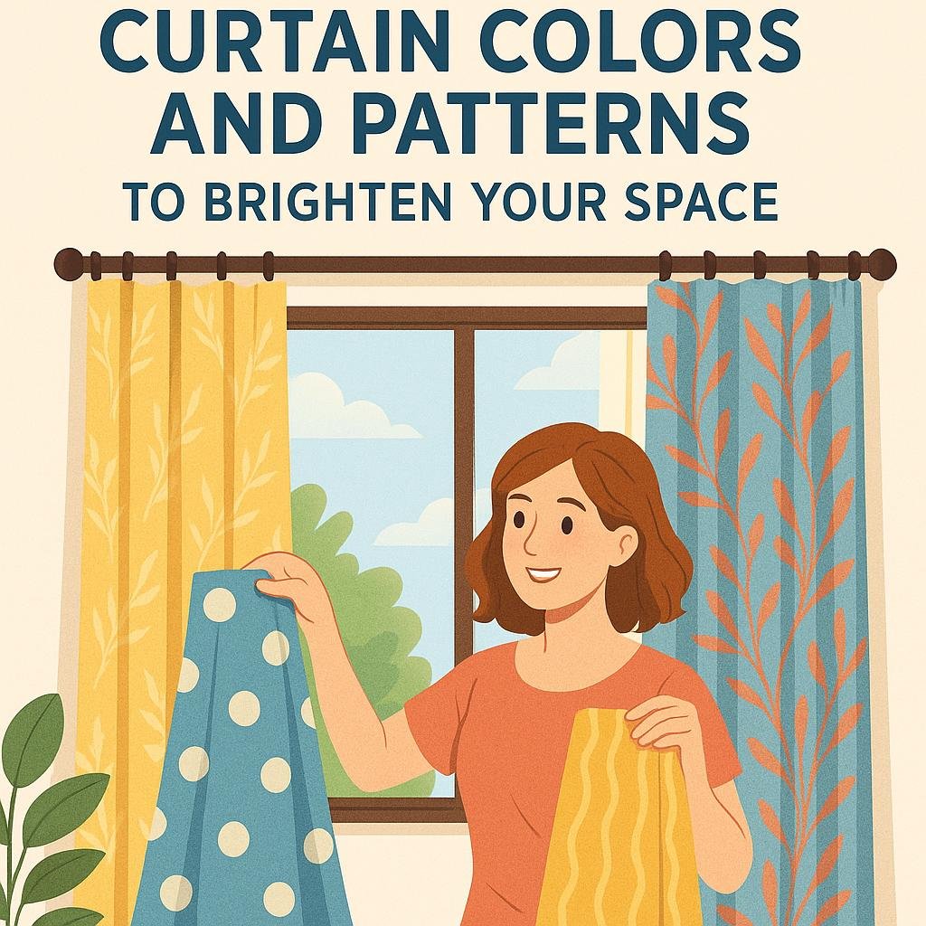 tips for Choosing Curtain Colors and Patterns to Brighten Your space