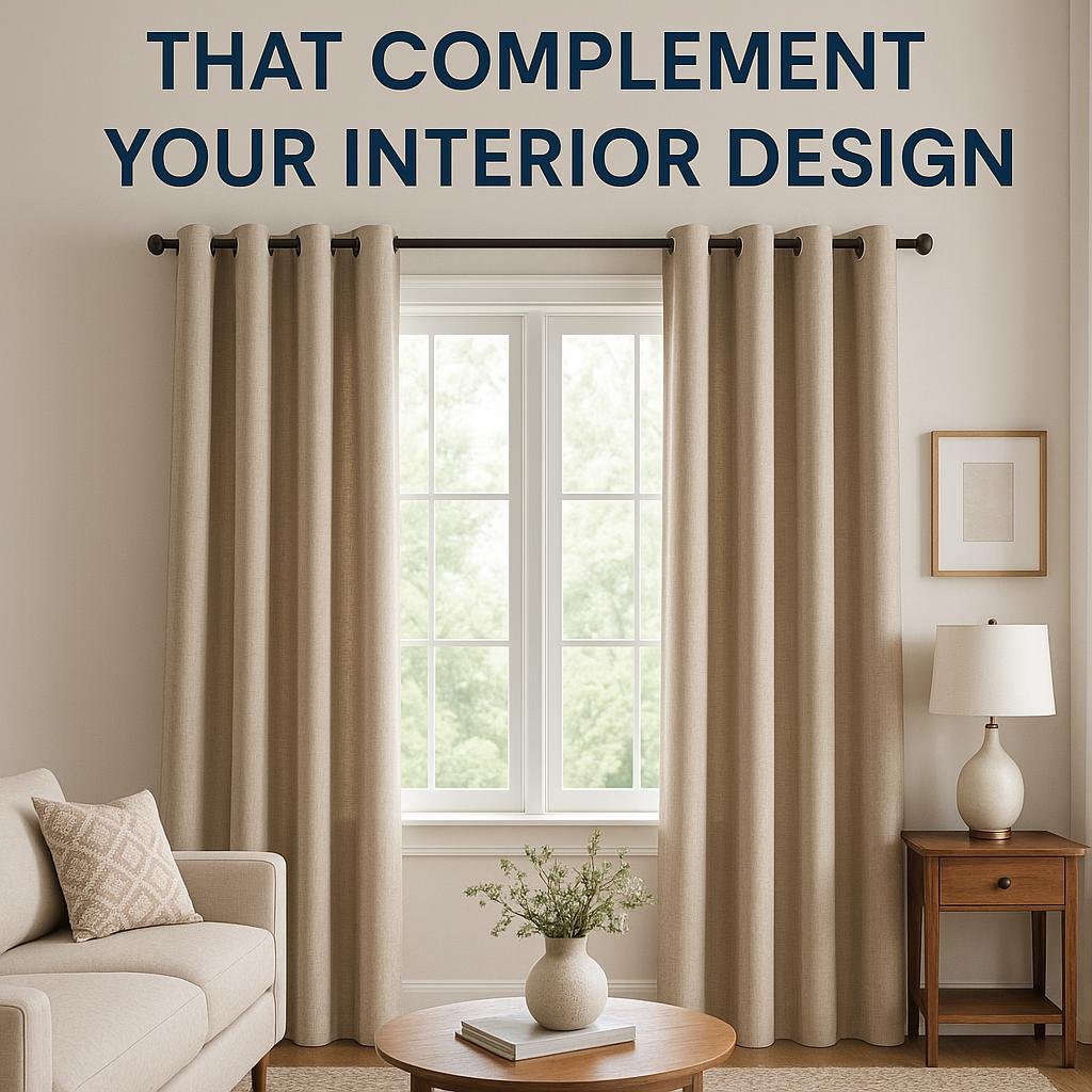 How to Pick Curtain Styles That Complement Your Interior Design