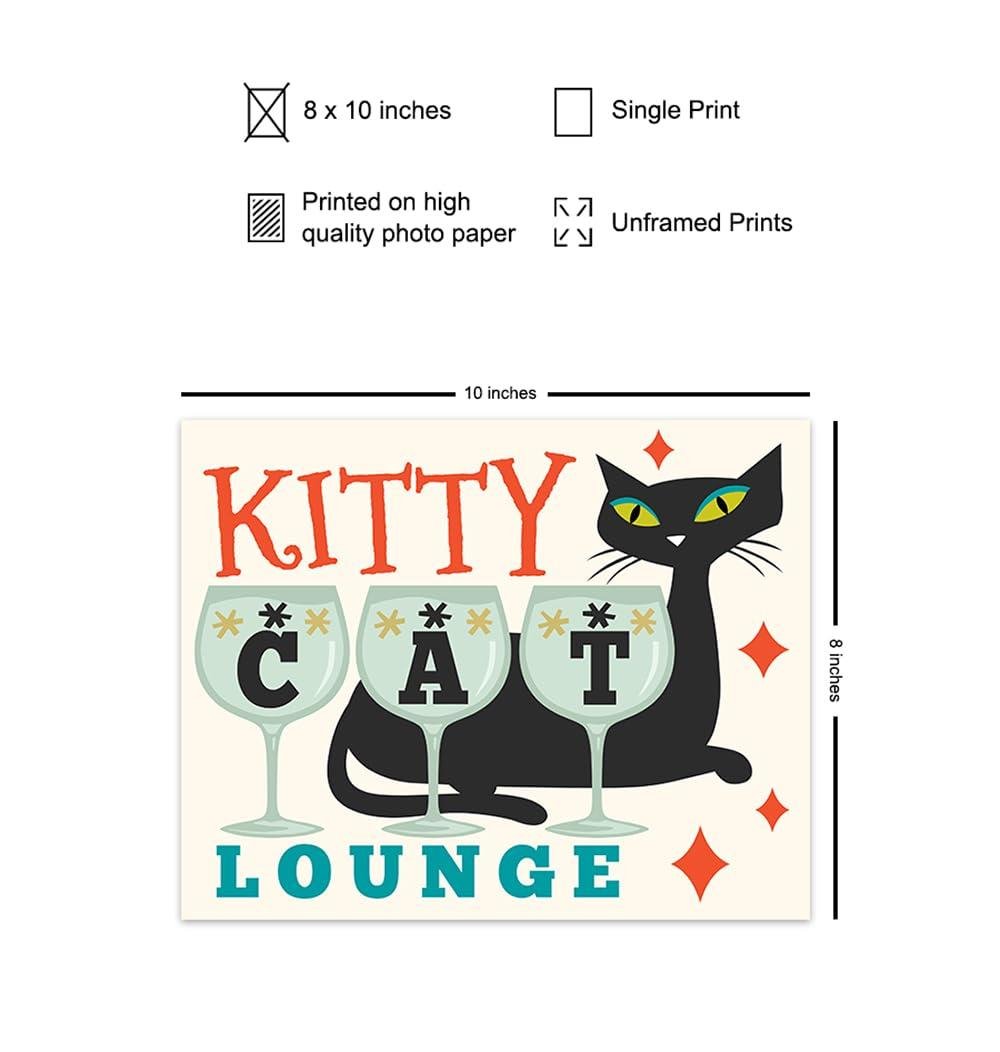 Our Review: Chic Mid-Century Black ‍Cat Wall Art That ‌Wows
