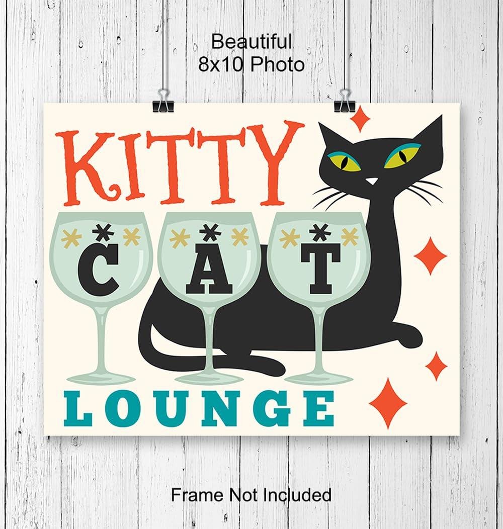 Our Review: Chic Mid-Century Black Cat ⁢Wall Art That Wows