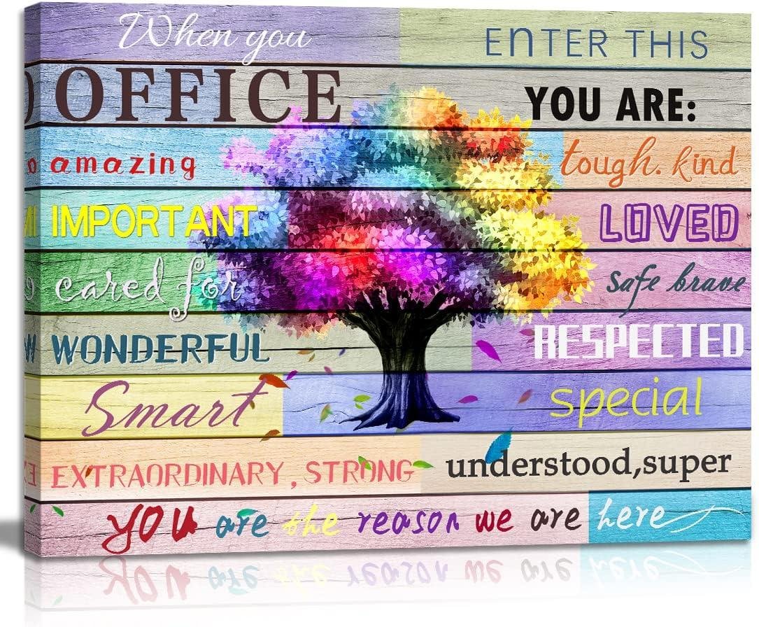 Colorful Motivation: Our review of Office Wall Art