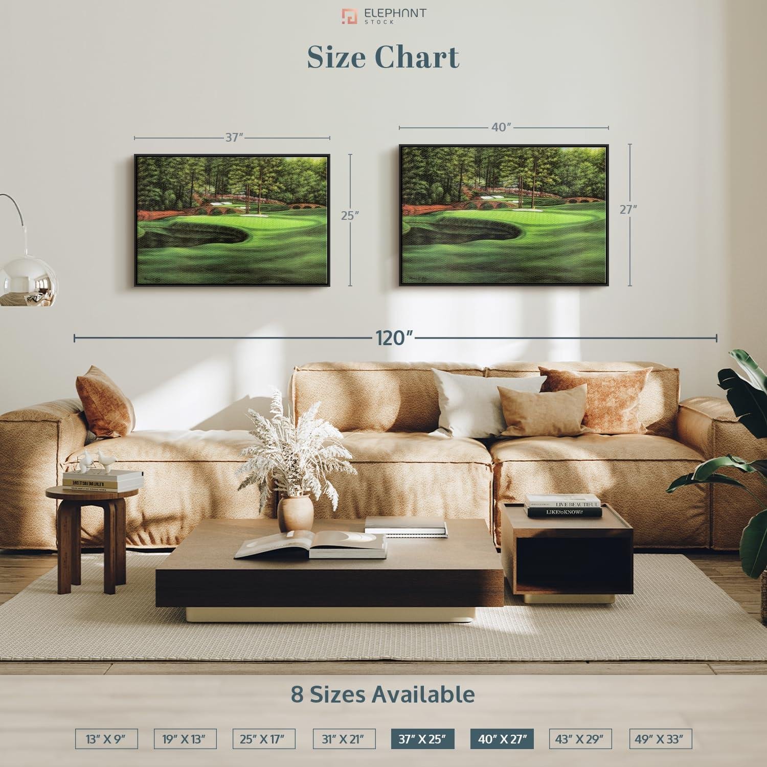 We Explore Augusta National's 11th Hole Canvas Art