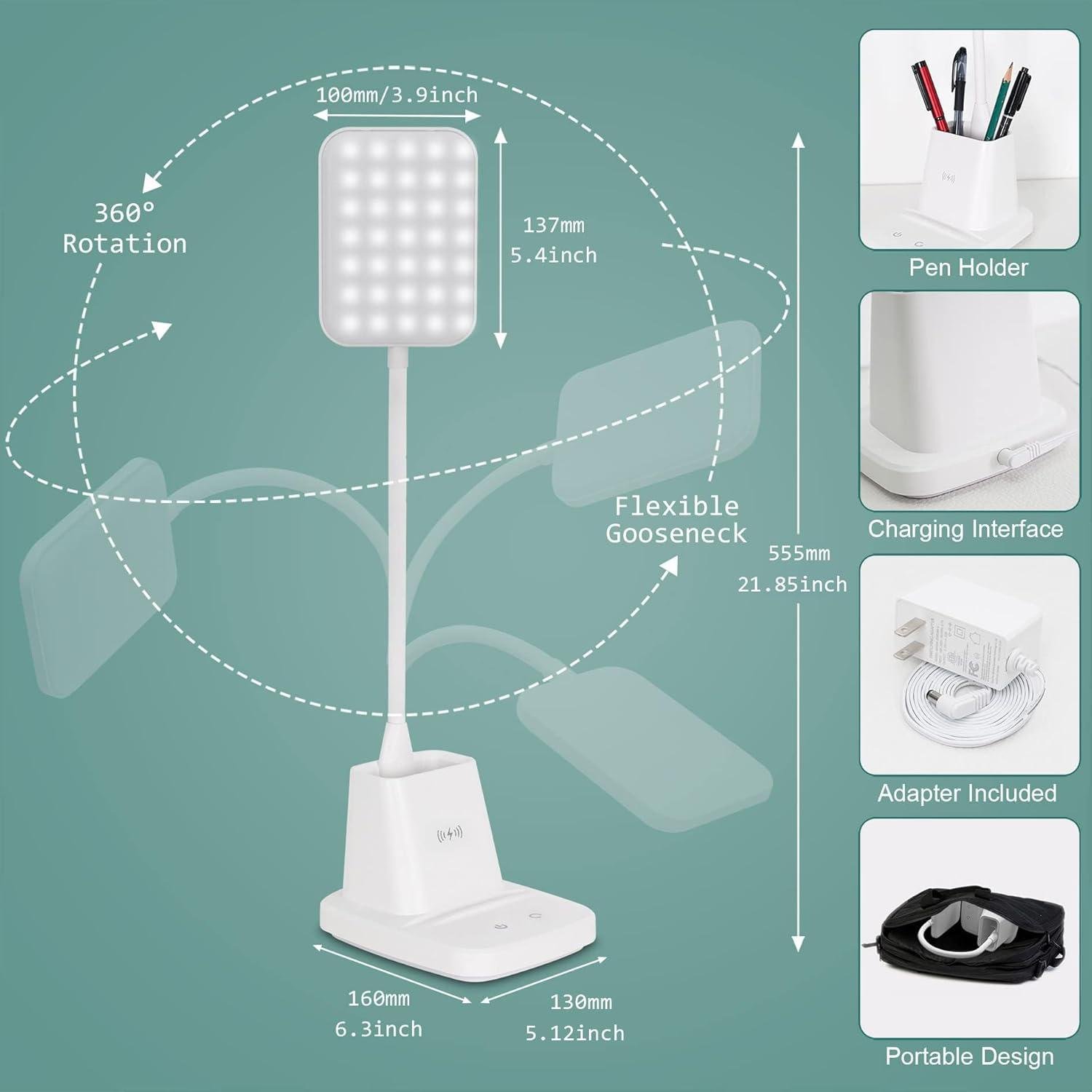 Why We Love the Sailstar LED Desk Lamp with Wireless Charger