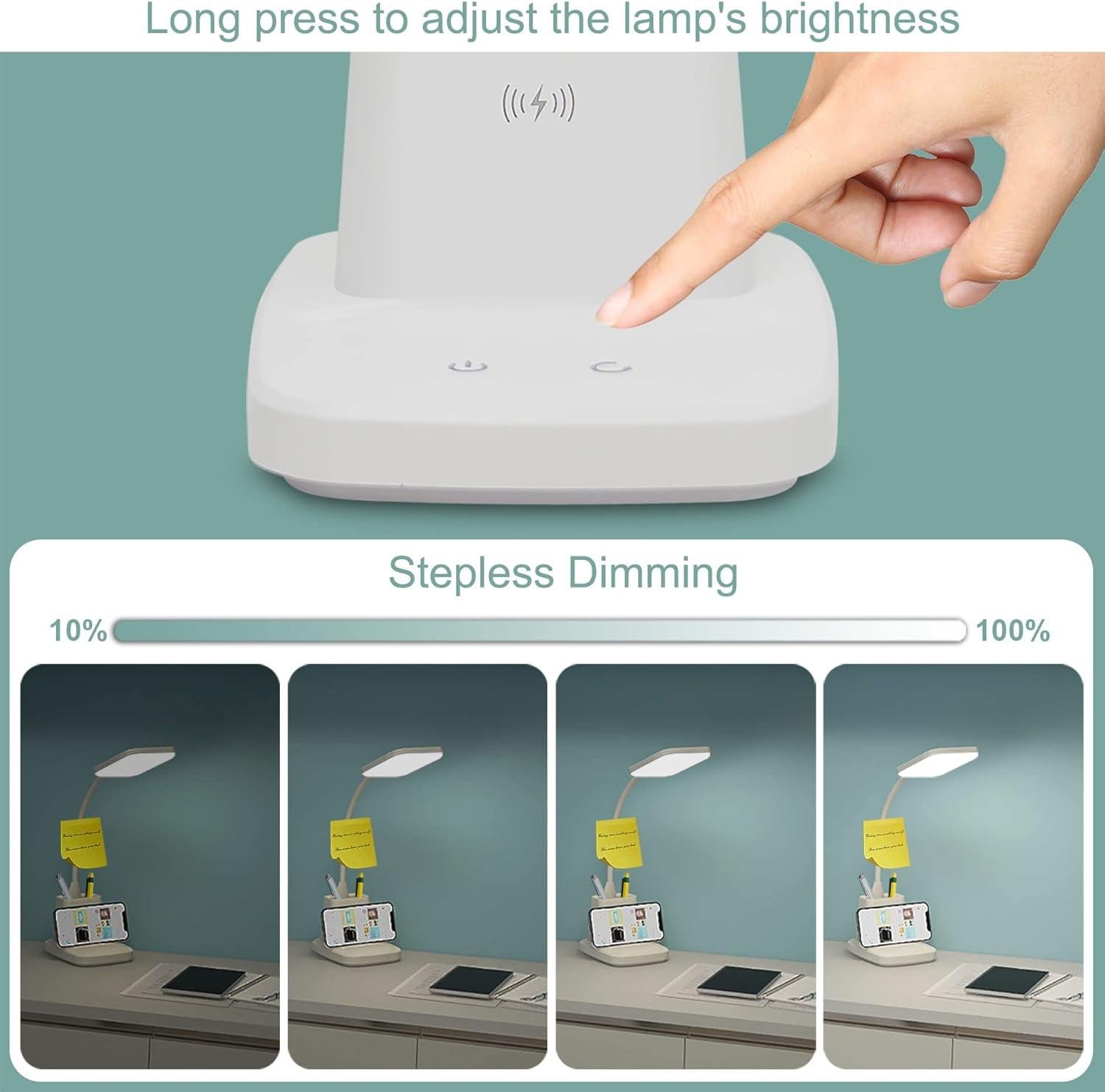 Why We Love the Sailstar LED Desk Lamp with Wireless Charger