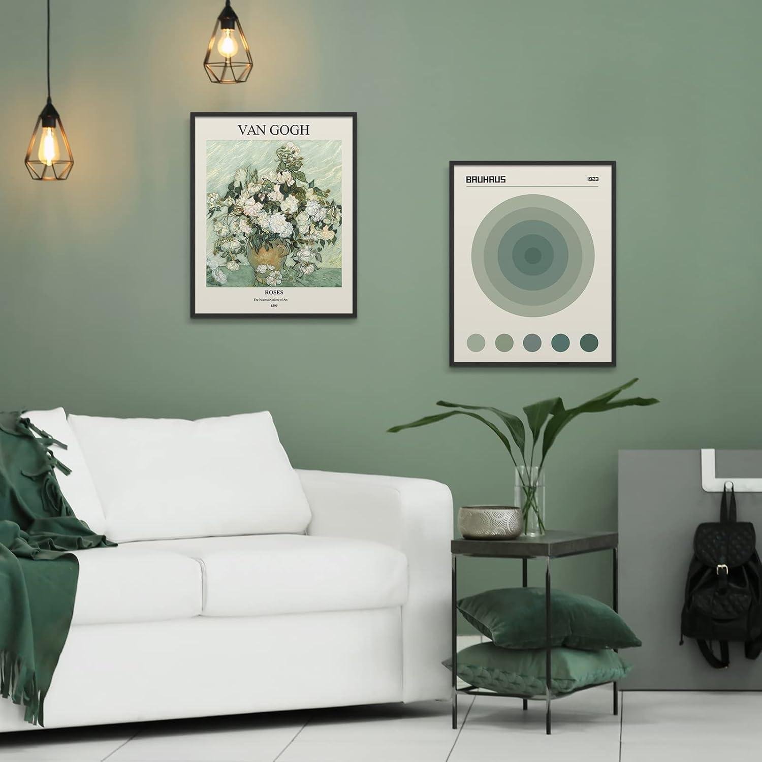 We Explore Habseligkeit's Sage Green Matisse-Inspired Art