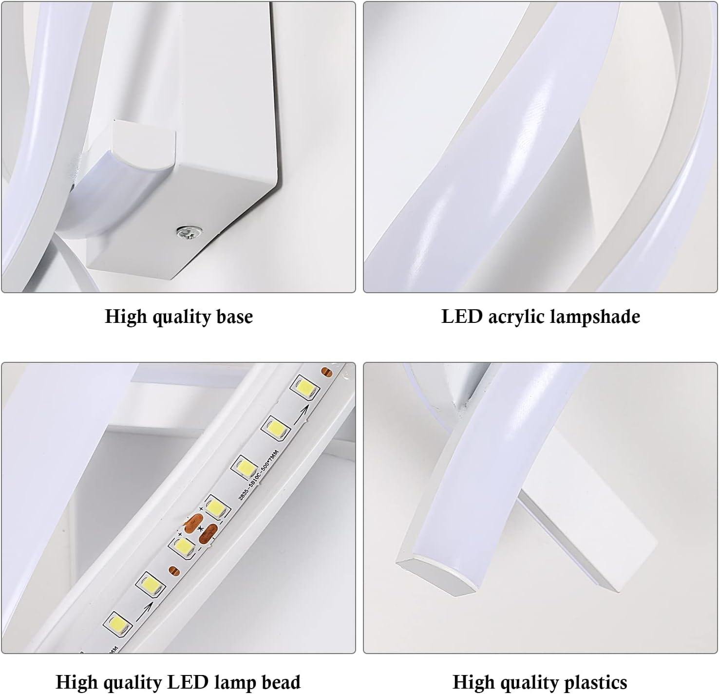 Our Review of DELIPOP Spiral LED ‍Wall sconces: stylish & Easy