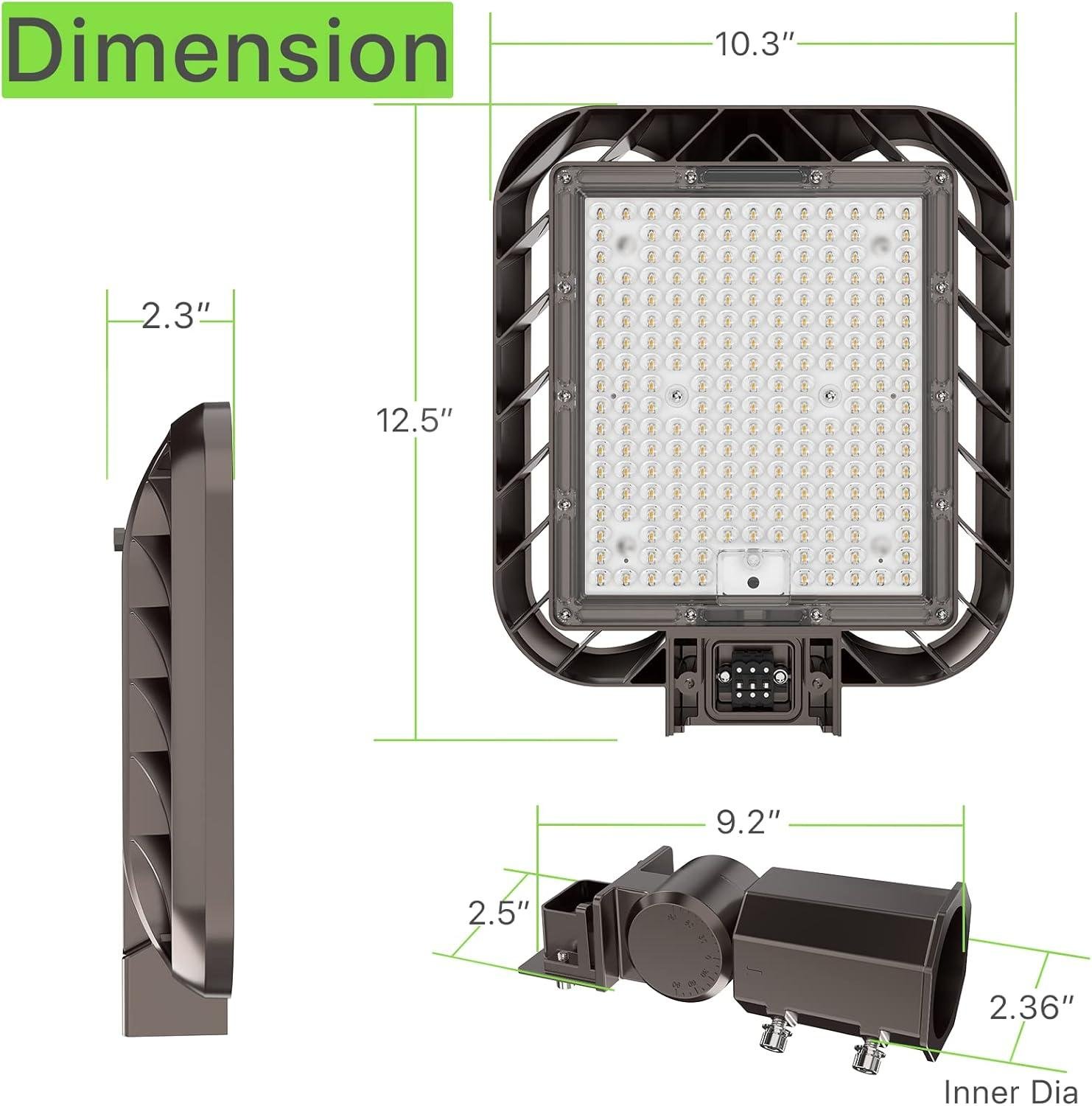 Our Review of 150W LED Parking Lot Lights: Bright, Durable & Energy-Saving