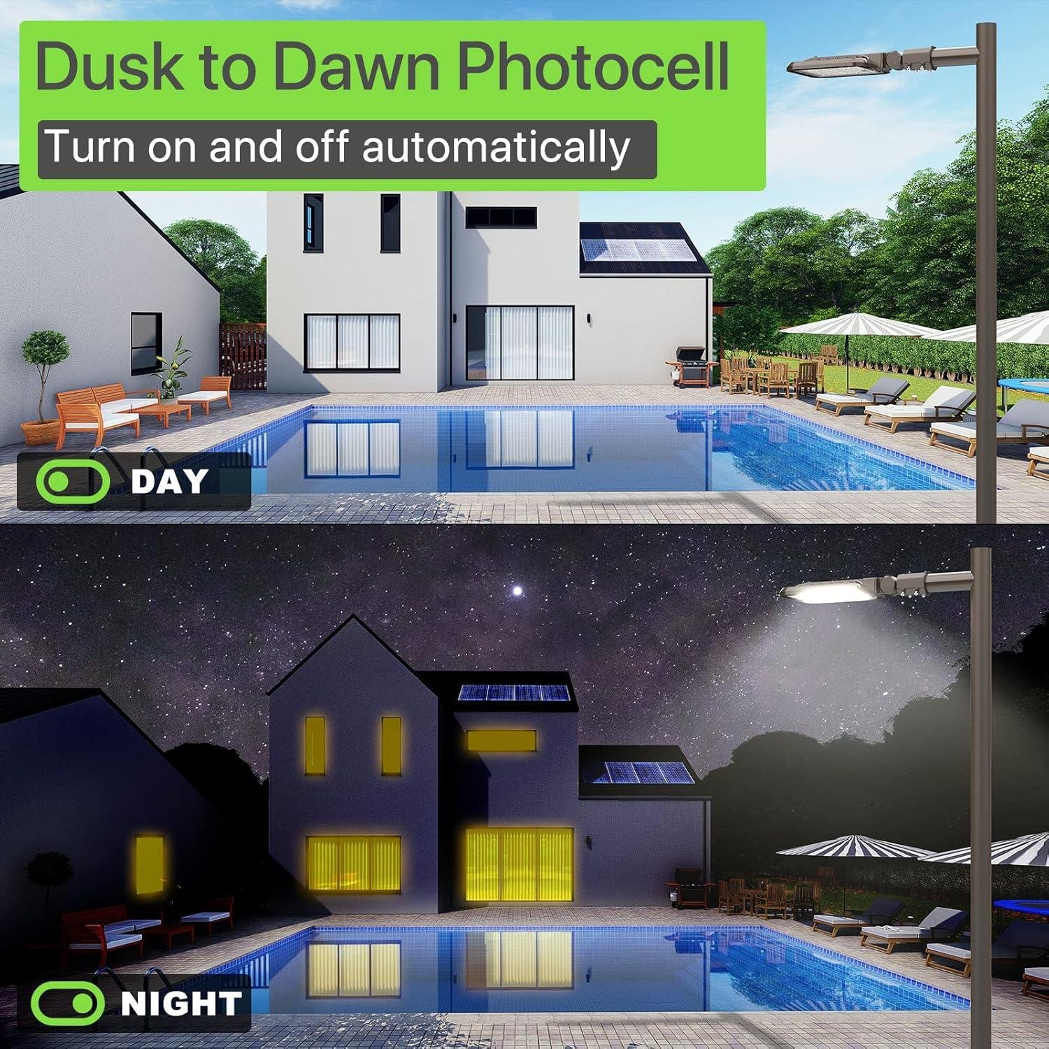 Our Review of 150W LED parking Lot Lights: Bright, Durable & Energy-Saving