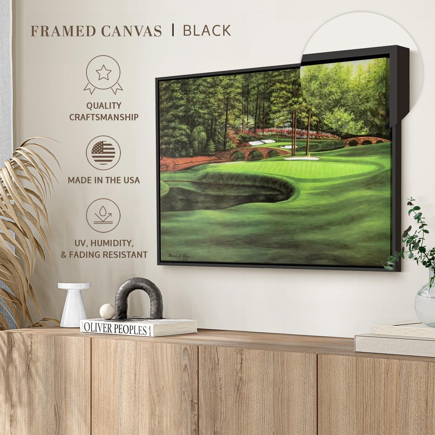 We Explore Augusta National's 11th Hole Canvas Art