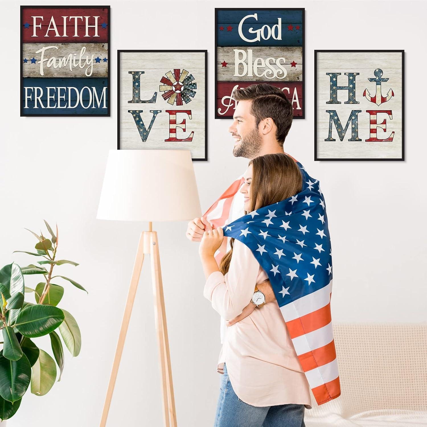 Our Review: Patriotic Prints That Bring American spirit Home