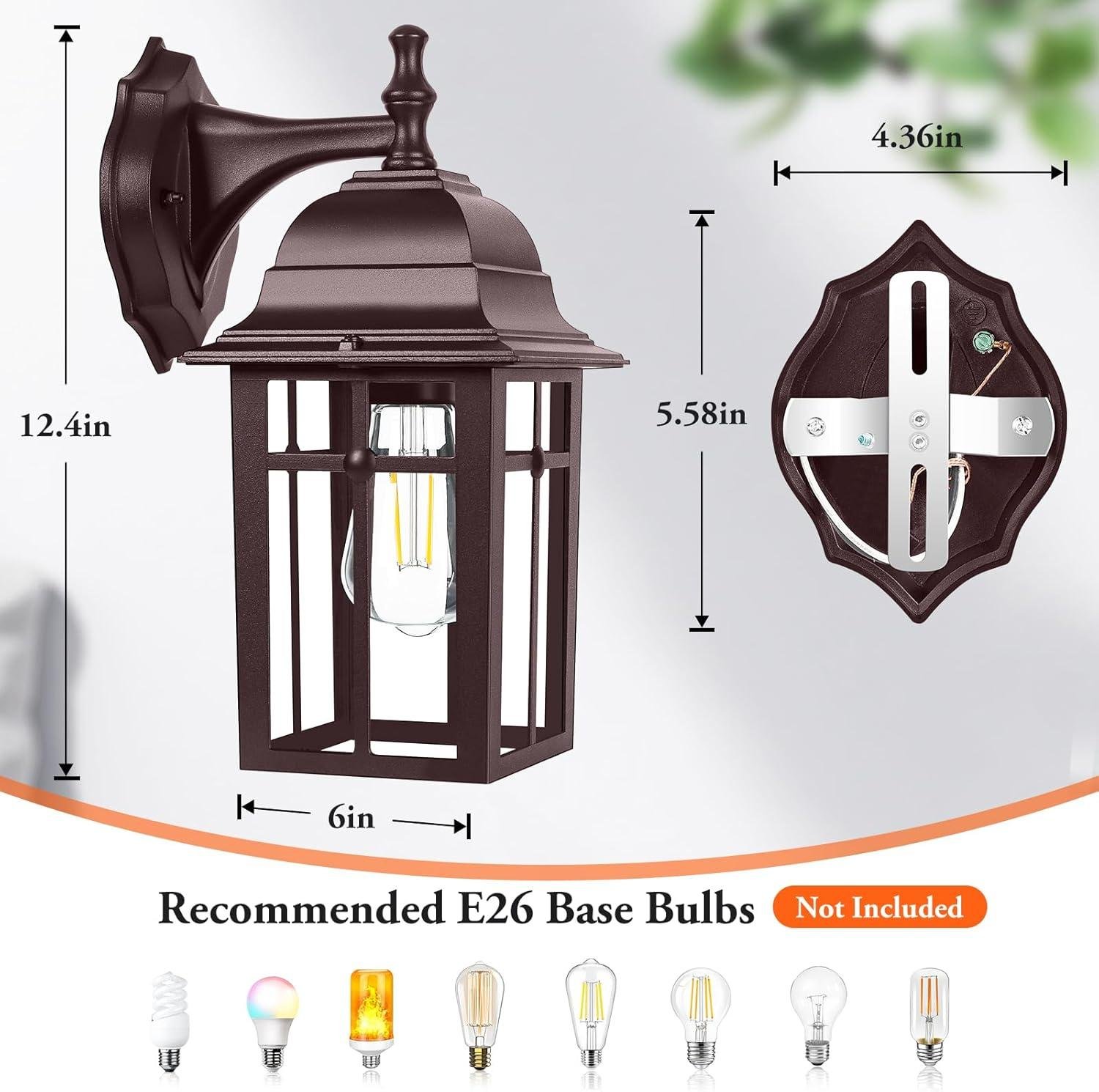 Our Review of Brightever Outdoor Wall Sconces: Stylish & Durable Lighting