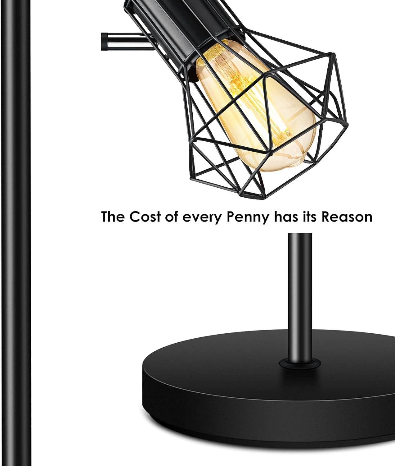 Our review of the BoostArea Industrial Floor Lamp: Style and Function