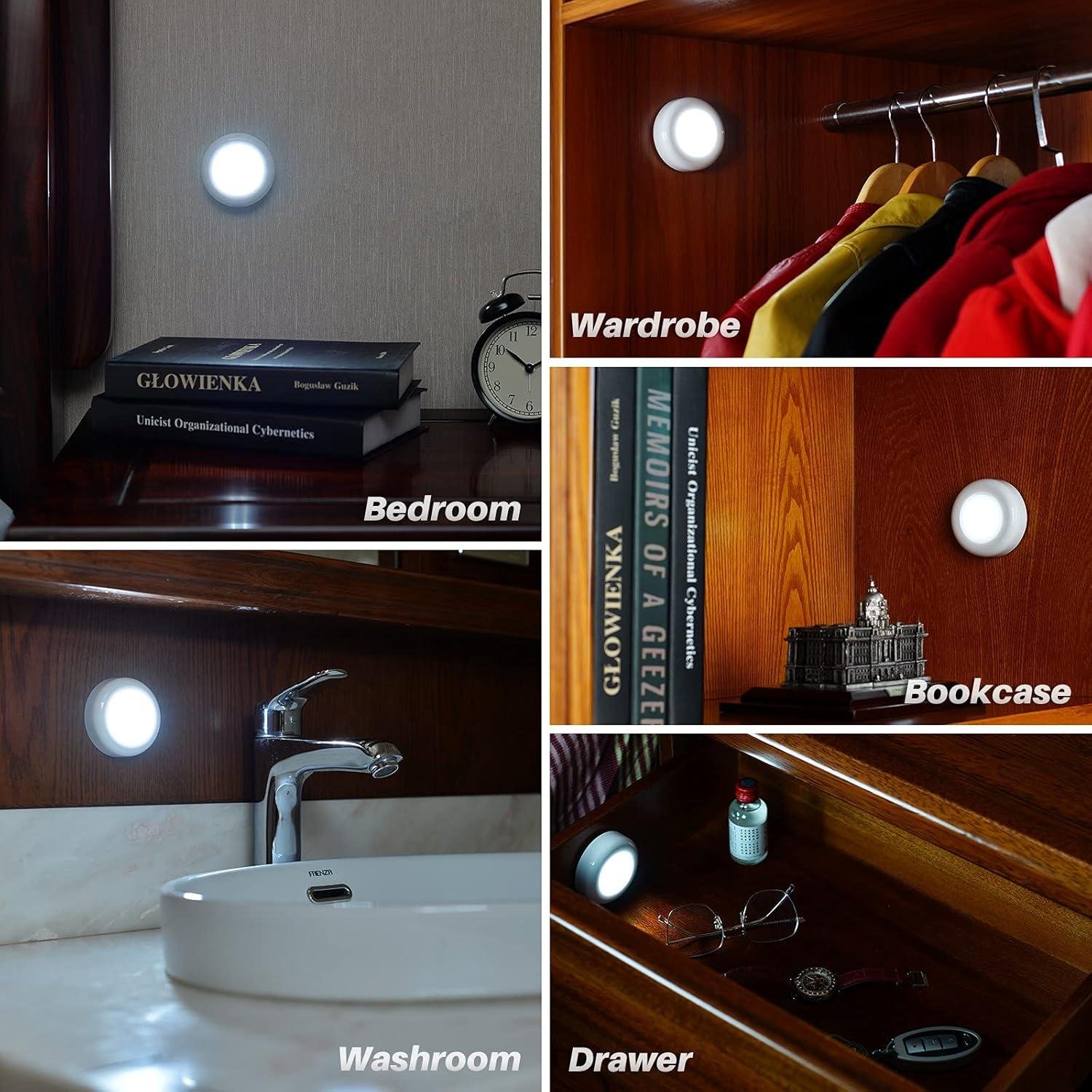 Our Review: STAR-SPANGLED Mini Push tap Lights for Every space