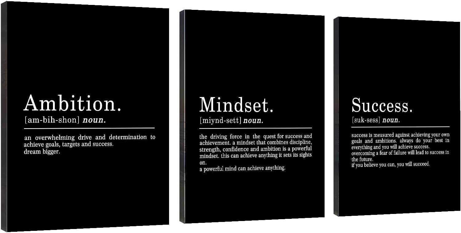 We explore EPHANY ART's Motivational Canvas Trio for Your Workspace
