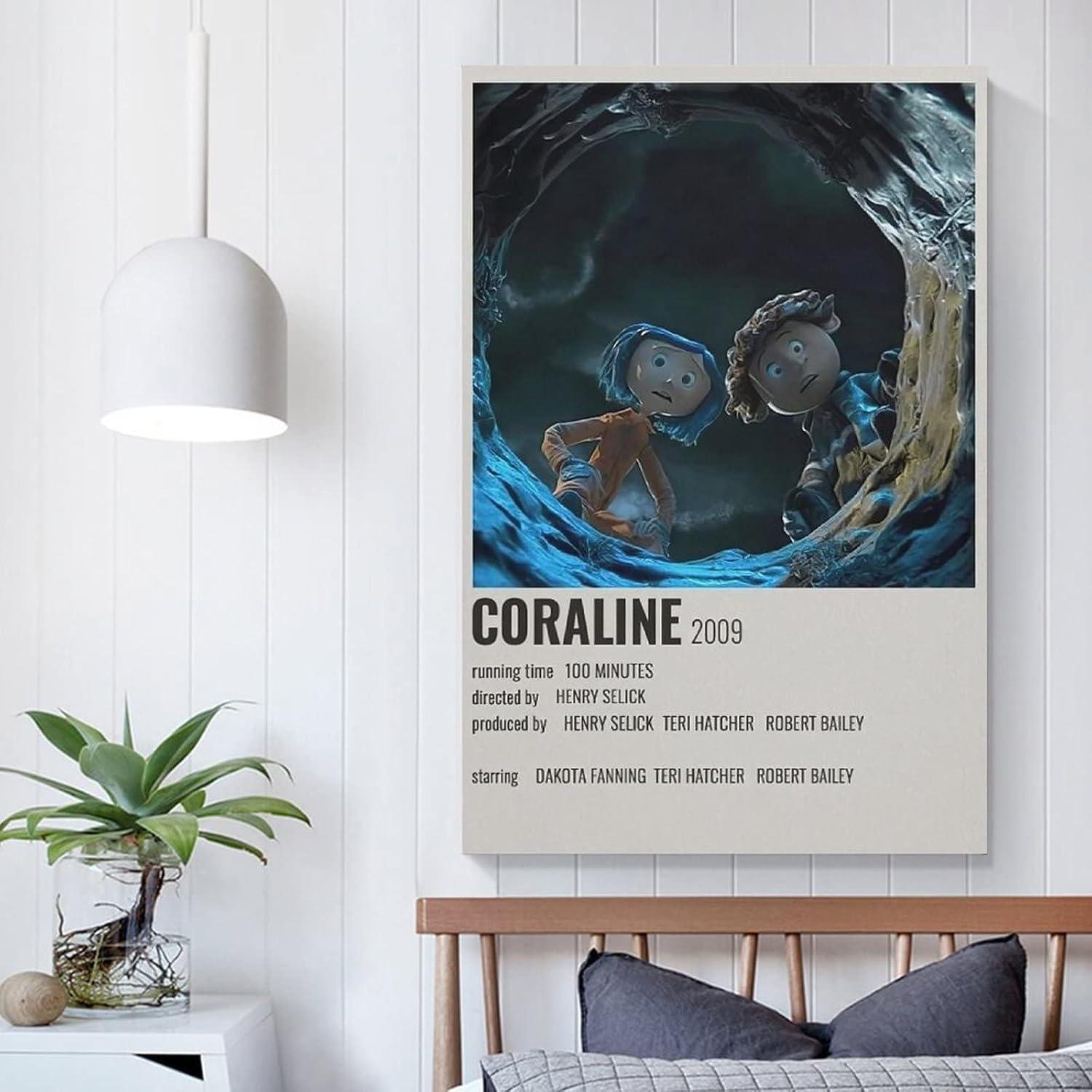 We Explore SIPMAN's Nostalgic Coraline Canvas Art