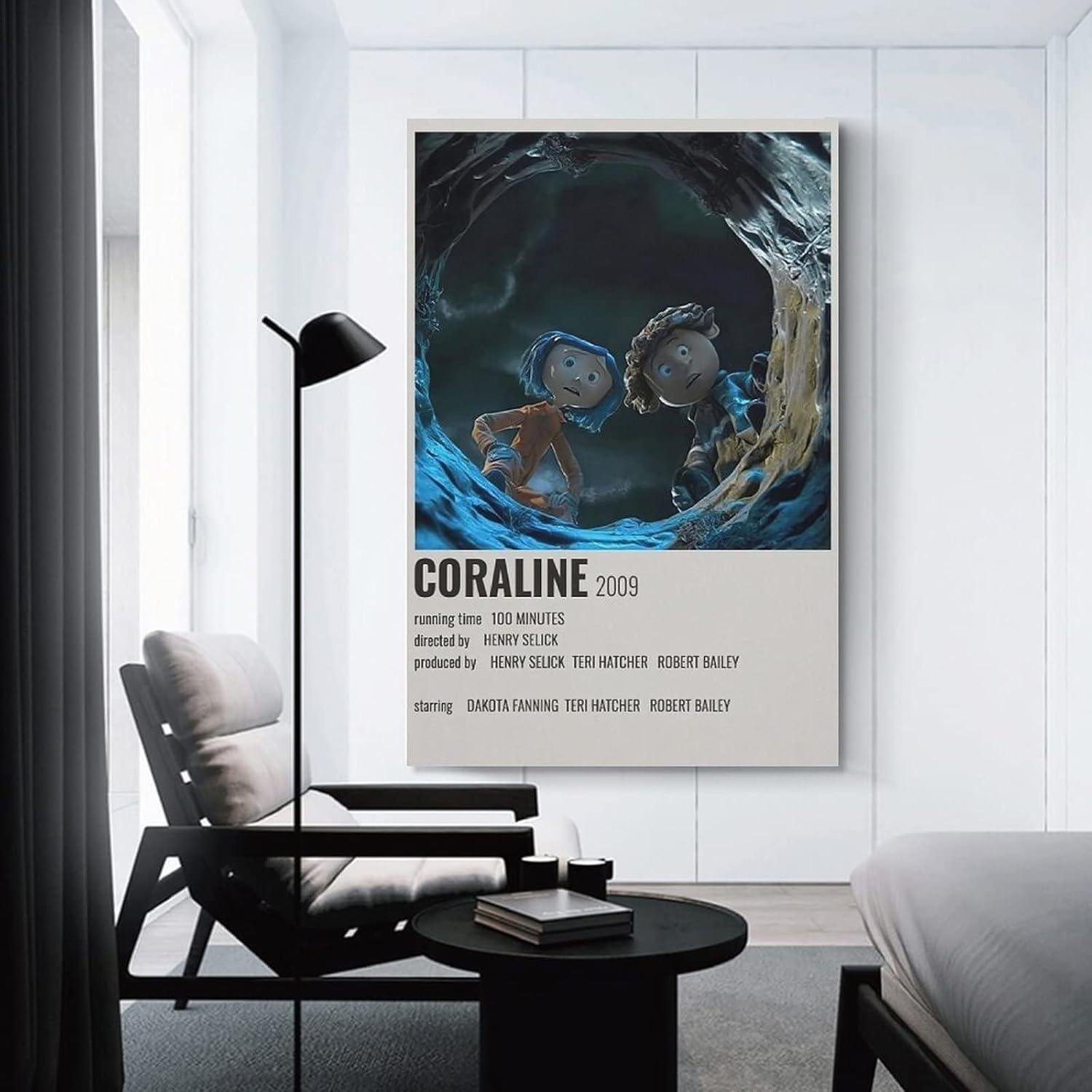 We Explore SIPMAN's Nostalgic Coraline Canvas Art