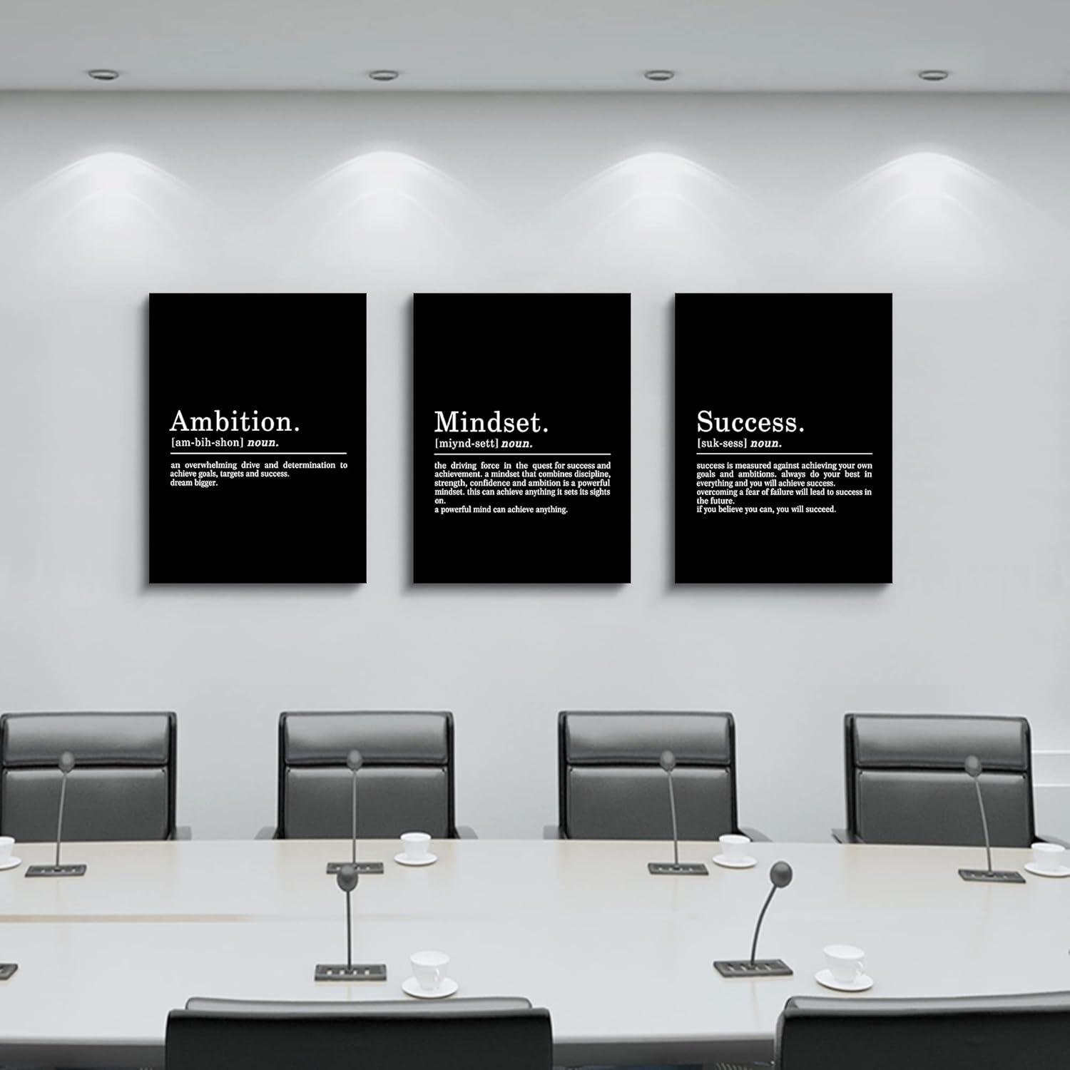 We Explore EPHANY ART's Motivational Canvas Trio for Your Workspace