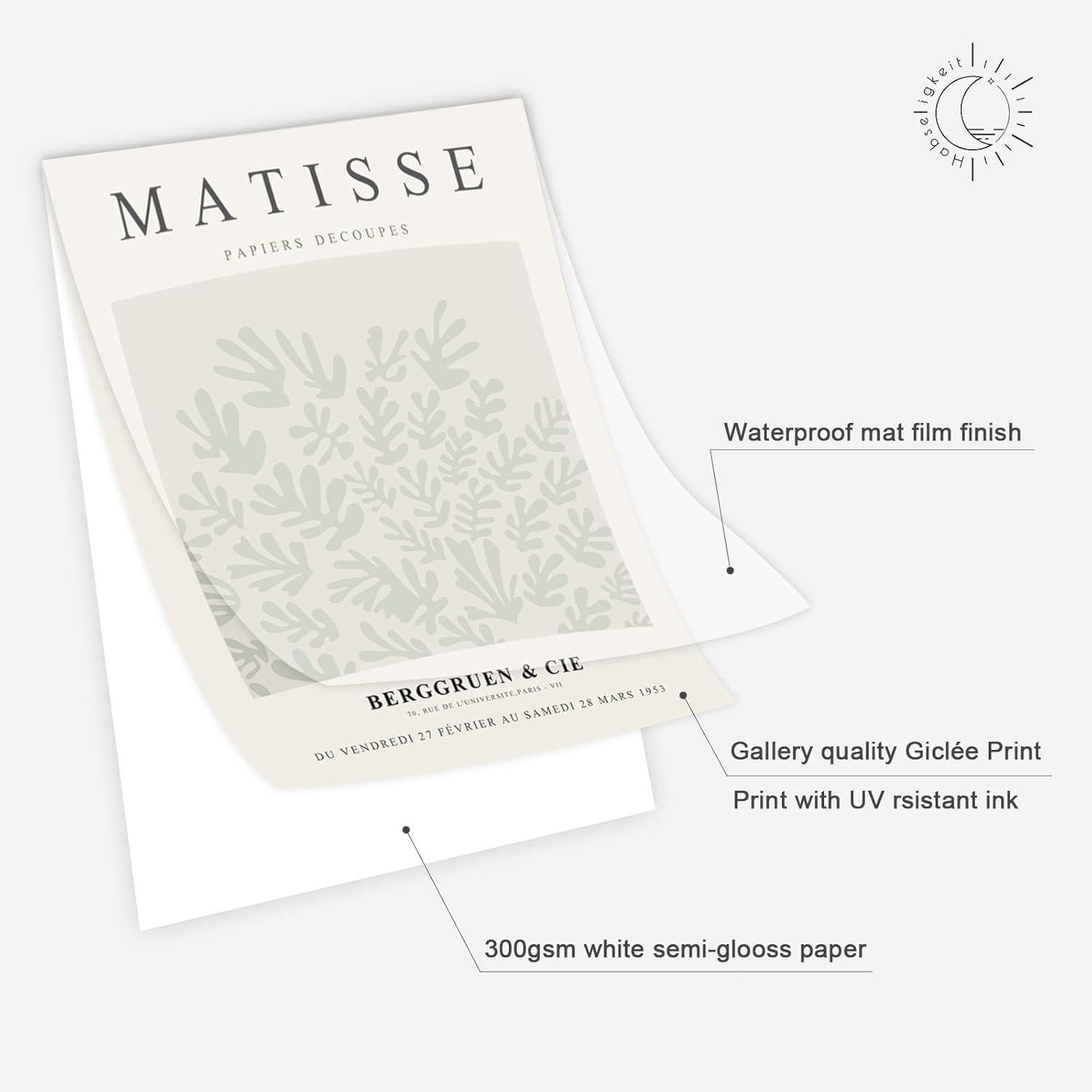 We Explore Habseligkeit's Sage Green Matisse-Inspired Art