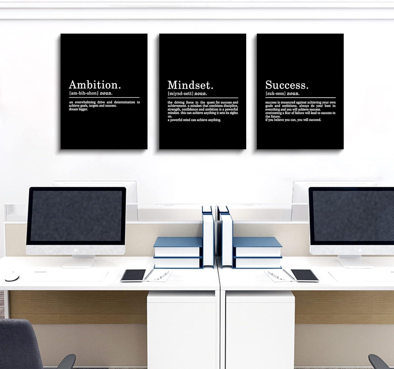 We Explore EPHANY ART's Motivational Canvas Trio for Your Workspace