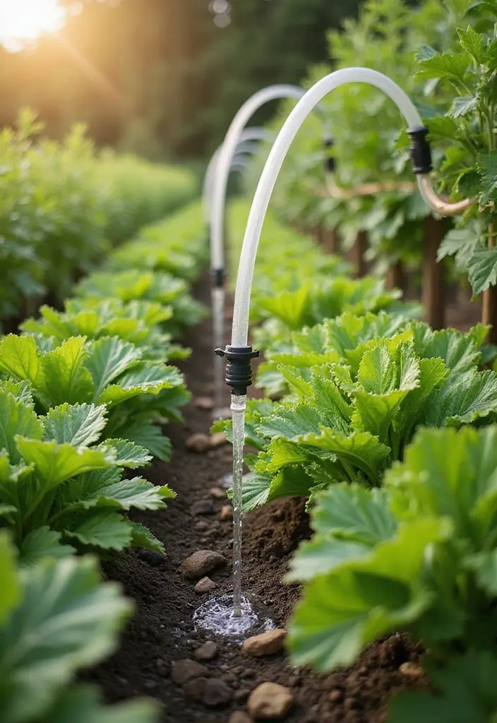 10 Easy Vegetable Gardening Hacks for the Perfect Homegrown Harvest (You Won't Believe #5!) - 4. Save Water with a Simple Drip Irrigation System