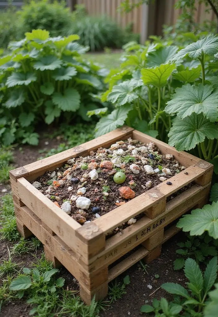 10 Easy Vegetable Gardening Hacks for the Perfect Homegrown Harvest (You Won't Believe #5!) - 8. Create a Compost Bin from Pallets
