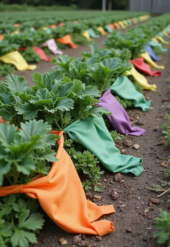 10 Easy Vegetable Gardening Hacks for the Perfect Homegrown Harvest (You Won't Believe #5!) - 9. Use Old T-Shirts as Plant Ties