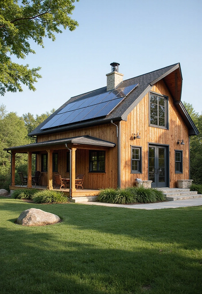 10 Stunning Barndominium Designs That Will Leave You Breathless (Wait Until You See #7!) - 5. The Eco-Conscious Oasis