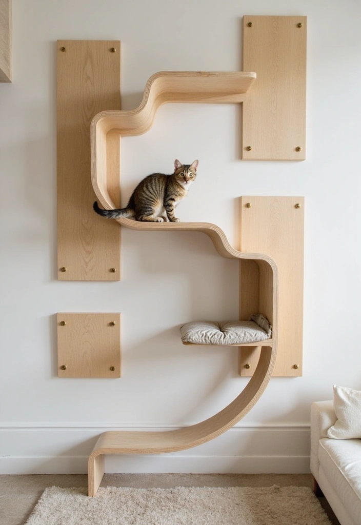 10 Stylish Cat Wall Furniture Ideas That Will Transform Your Home (And Your Cat Will Love #4!) - 5. Stylish Cat Walks for Adventure