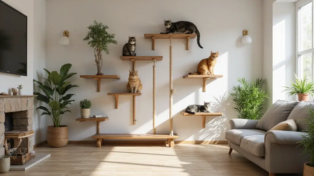 10 Stylish Cat Wall Furniture Ideas That Will Transform Your Home (And Your Cat Will Love #4!)