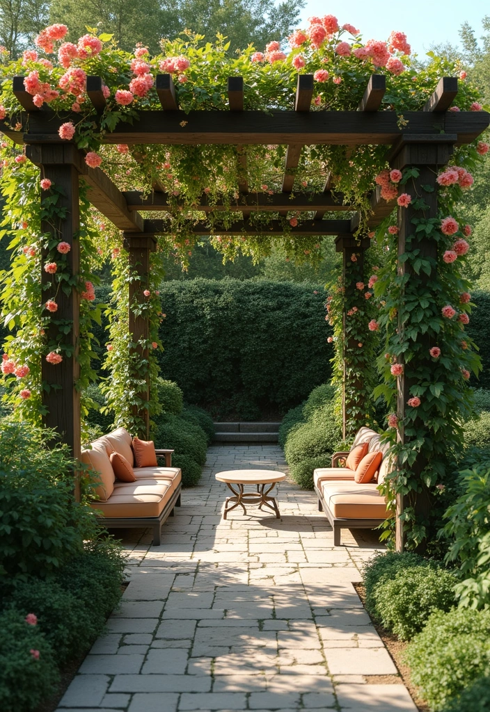 14 Outdoor Decor Ideas That'll Turn Your Backyard Into a Dream Oasis (You Won't Believe #9!) - 7. Charming Pergolas