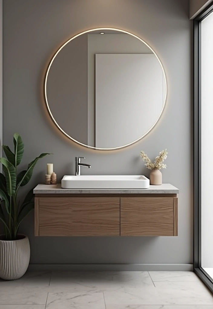 14 Stunning Bathroom Ideas for Small Spaces That’ll Blow Your Mind (Wait Until You See #4!) - 2. Floating Vanities