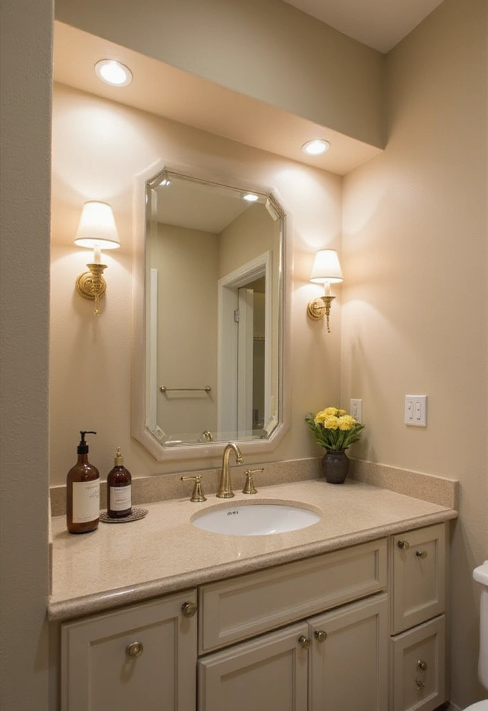 14 Stunning Bathroom Ideas for Small Spaces That’ll Blow Your Mind (Wait Until You See #4!) - 9. Clever Lighting Solutions