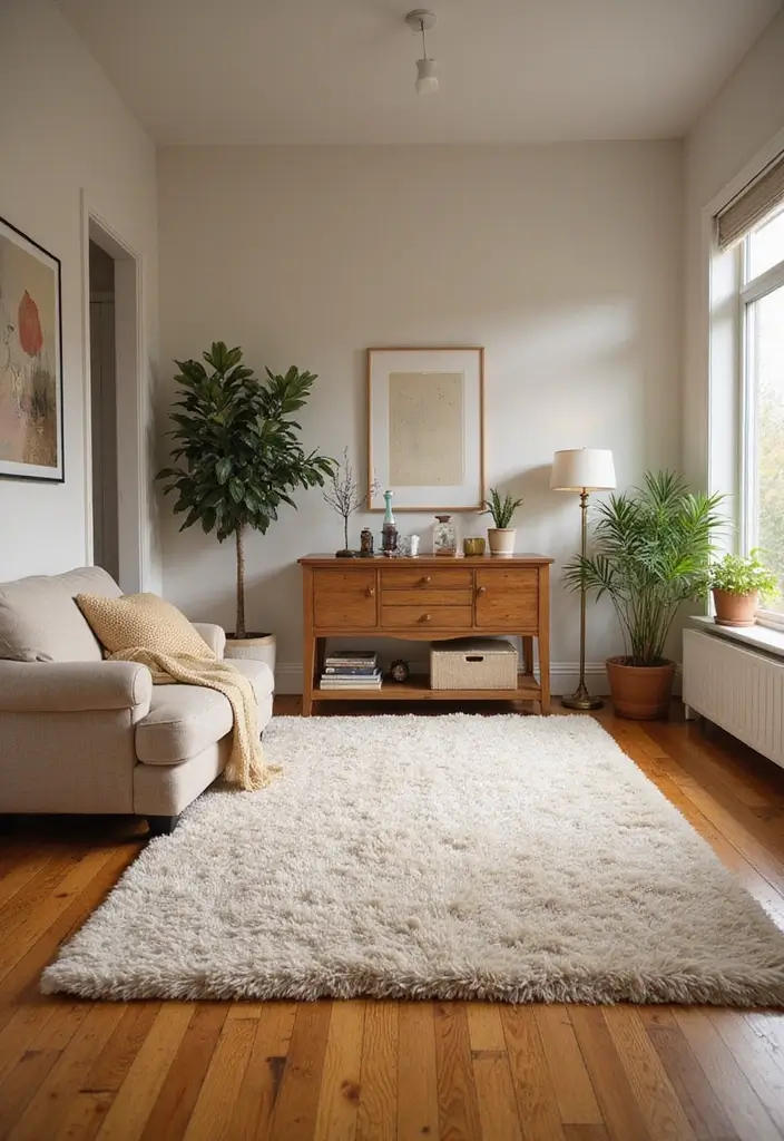15 Cozy Living Room Inspirations That'll Make You Want to Curl Up Right Now! - 7. Warm Floor Options