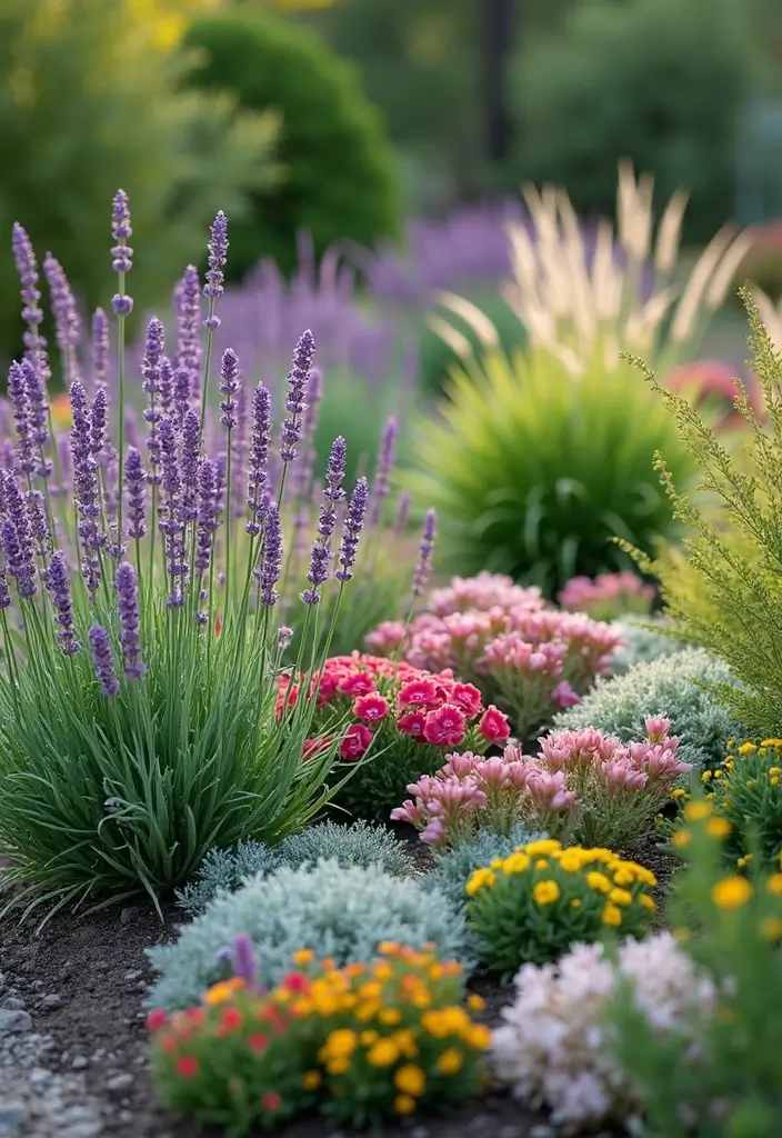 15 Flower Garden Ideas That Will Make Your Neighbors Green with Envy! - 13. Drought-Resistant Beauty