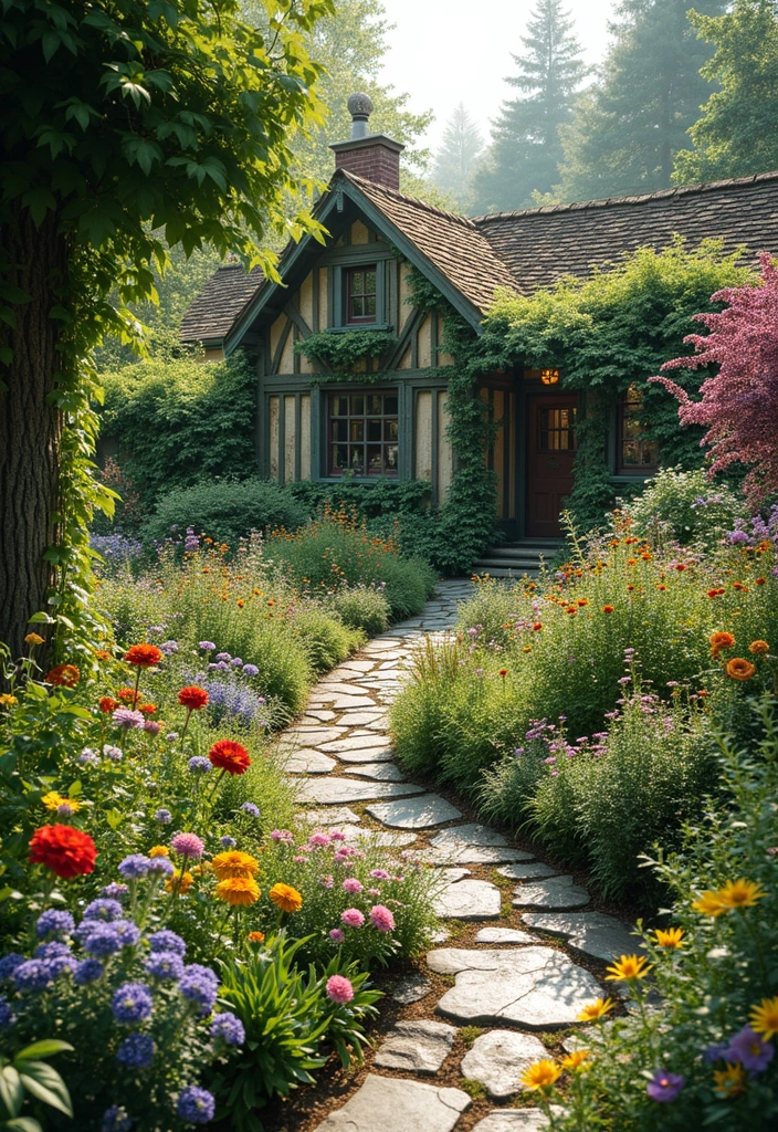 15 Flower Garden Ideas That Will Make Your Neighbors Green with Envy! - 4. Cottage Garden Charm