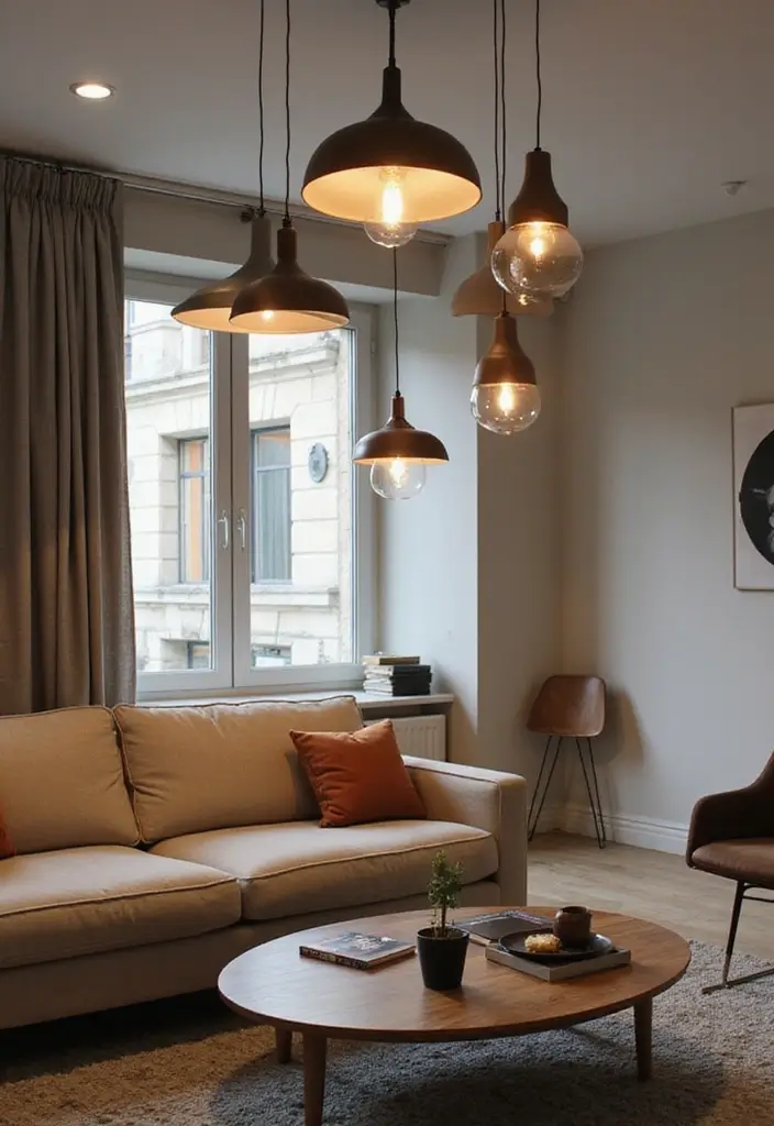 15 Stunning Modern Lighting Ideas That'll Transform Your Home into a Design Paradise! - 4. Pendant Lights in Unexpected Places