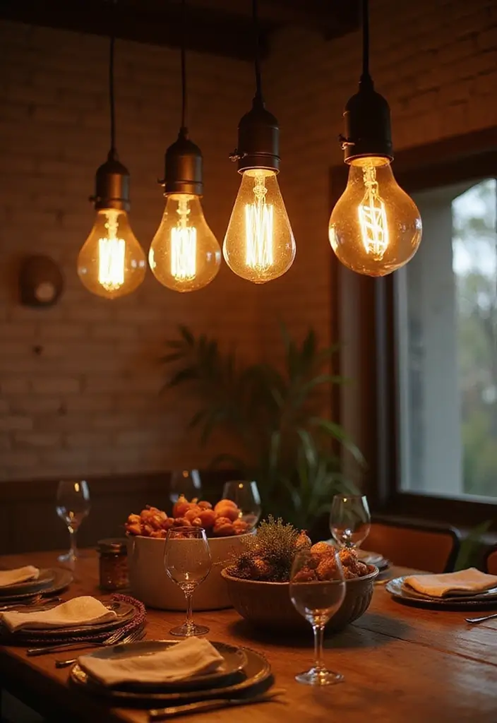 15 Stunning Modern Lighting Ideas That'll Transform Your Home into a Design Paradise! - 8. Vintage Light Bulbs