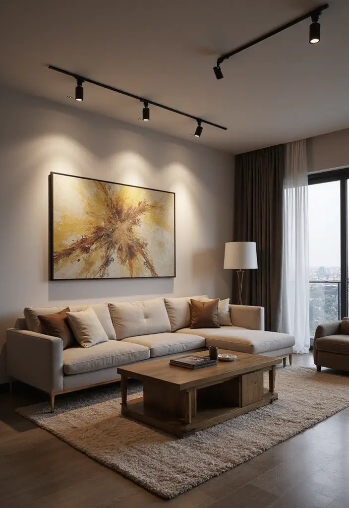 15 Stunning Modern Lighting Ideas That'll Transform Your Home into a Design Paradise! - 9. Creative Track Lighting