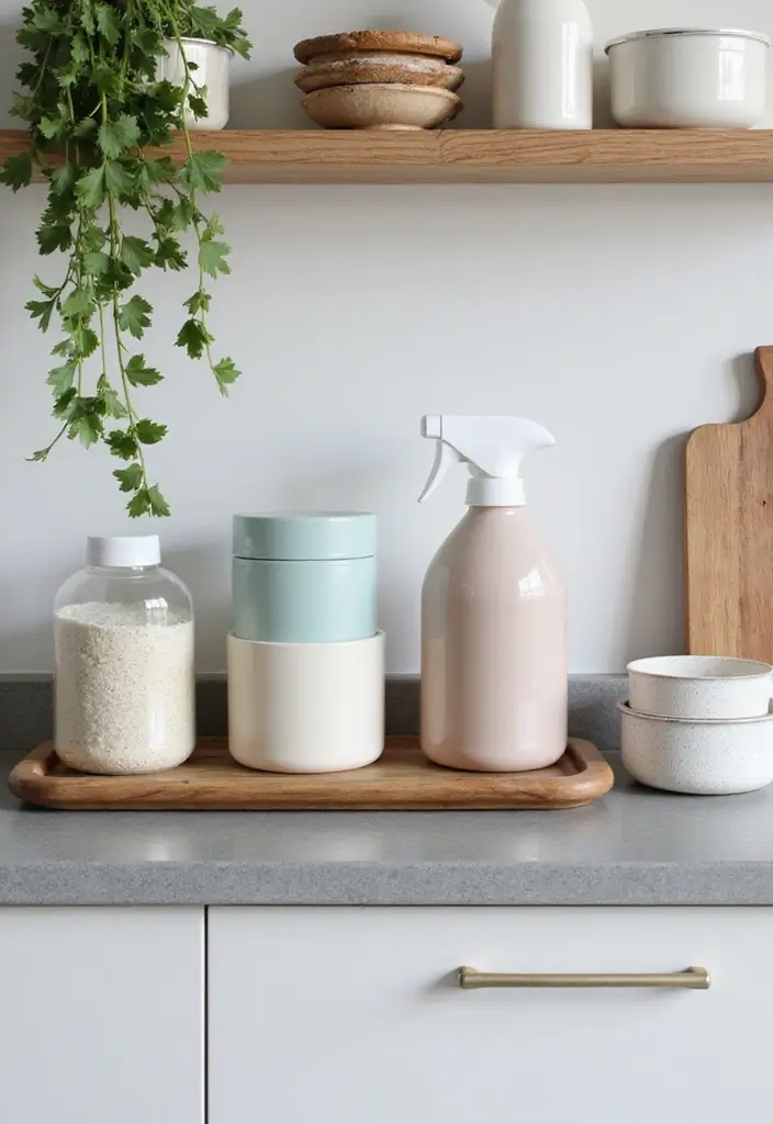 20 Kitchen Organization Tips That Will Revolutionize Your Cooking Space! - 9. Keep a Cleaning Supplies Station