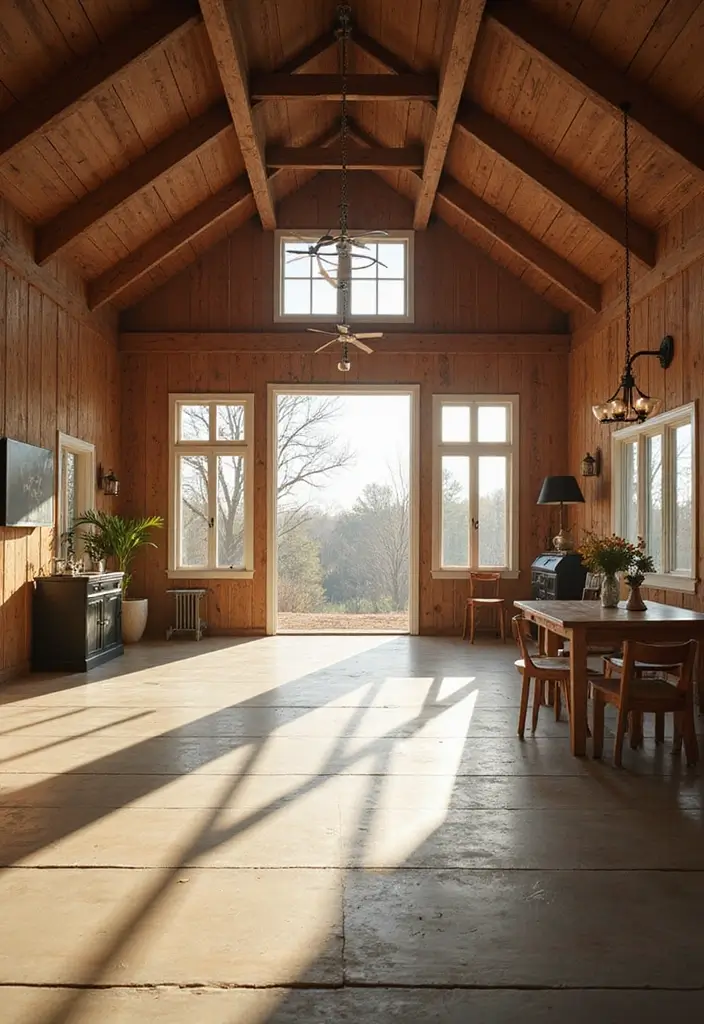20 Stunning Barndominium Design Ideas That Will Make You Fall in Love! - 14. Maximizing Natural Light