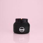 Capri Blue Volcano Candle - Luxurious 8 oz Black Glass Jar with Tropical Fruit & Citrus Scent. - Image 2