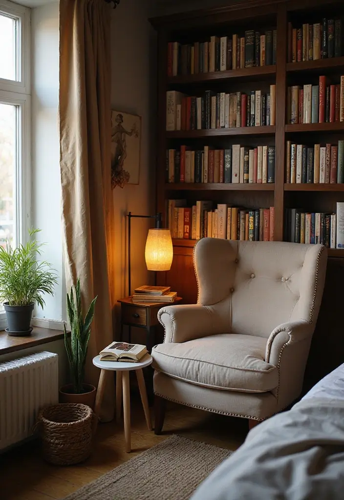 21 Dreamy Bedroom Makeovers You Can Do for Under $100 (You Won't Believe #7!) - 14. Cozy Reading Nook