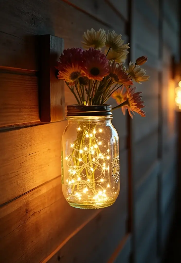 21 Must-Have Farmhouse Style Accessories That Will Transform Your Home! - 4. Mason Jar Sconces