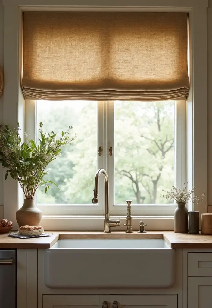 21 Rustic Kitchen Decor Ideas That'll Make You Want to Cook Every Day! - 21. Rustic Window Treatments