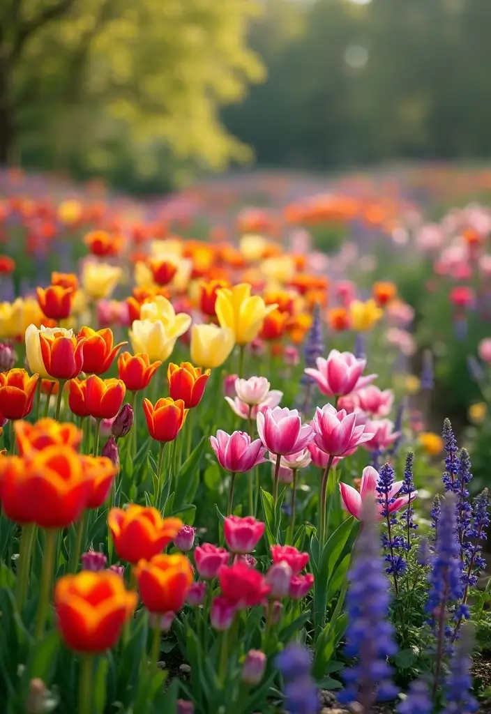 21 Stunning Flower Garden Ideas That Will Make Your Neighbors Envious! - 9. Seasonal Color Displays