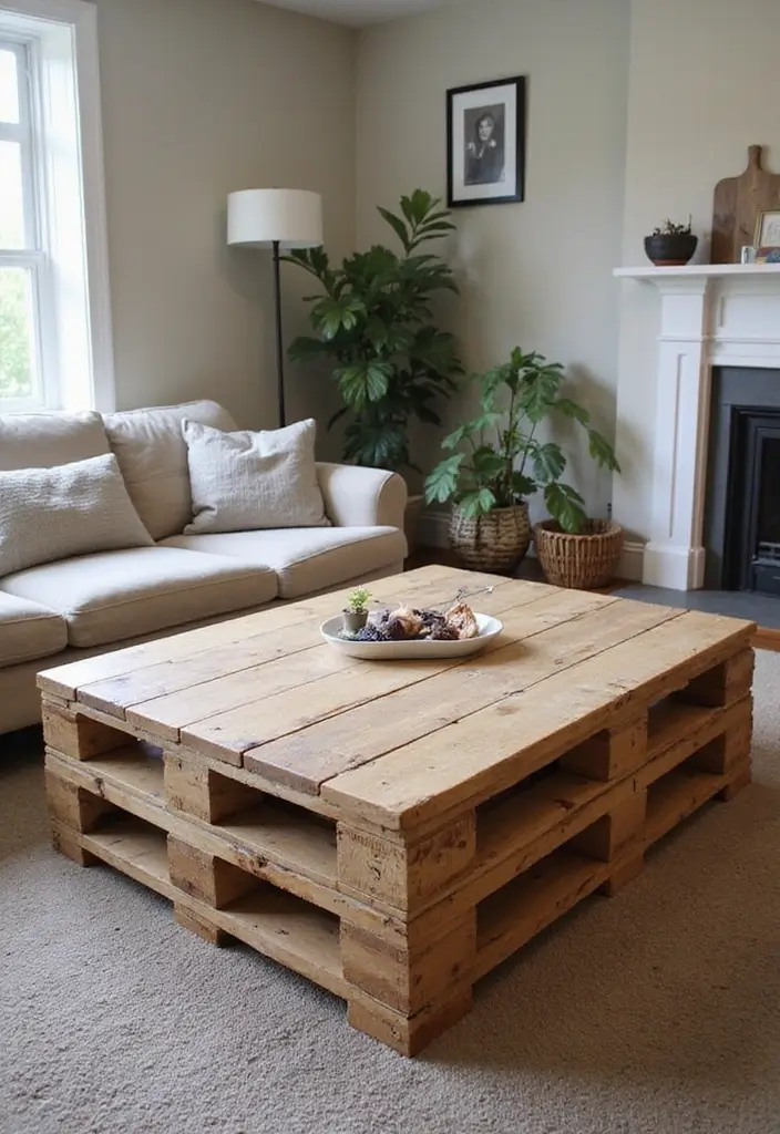 25 Stunning DIY Home Decor Projects That Look Like a Million Bucks (But Cost Pennies!) - 10. Upcycled Pallet Furniture