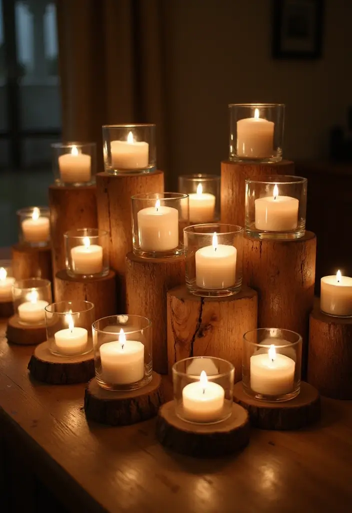 25 Stunning DIY Home Decor Projects That Look Like a Million Bucks (But Cost Pennies!) - 14. DIY Candle Holders
