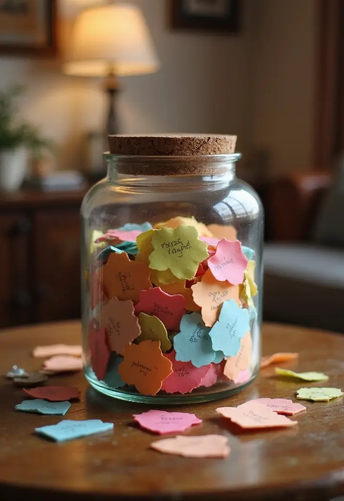 25 Stunning DIY Home Decor Projects That Look Like a Million Bucks (But Cost Pennies!) - 23. Personalized Memory Jars