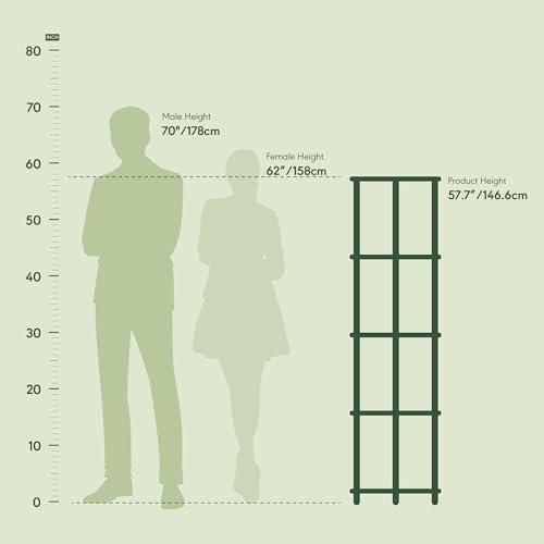 317G-1hV4xL._SL500_.jpg Furinno Turn-N-Tube 5-Tier Corner Display Rack - Versatile Espresso/Black Shelving Unit - Image 3