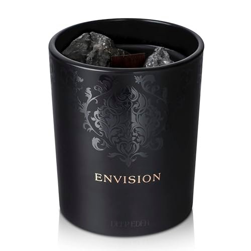 31JUXcEktBL._SL500_.jpg Deep Eden Wood Wick Candle, 7.4 Oz - Luxurious Manifestation Crystal with Natural Soy & Exotic Essential Oils. - Image 9